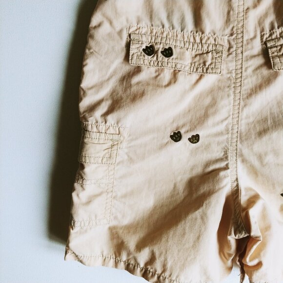 OshKosh Pawprint Cargo Shortalls 24 Months - Picture 5 of 10